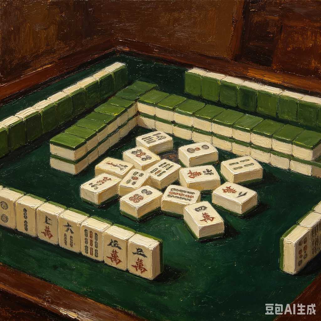 indoor family mahjong set